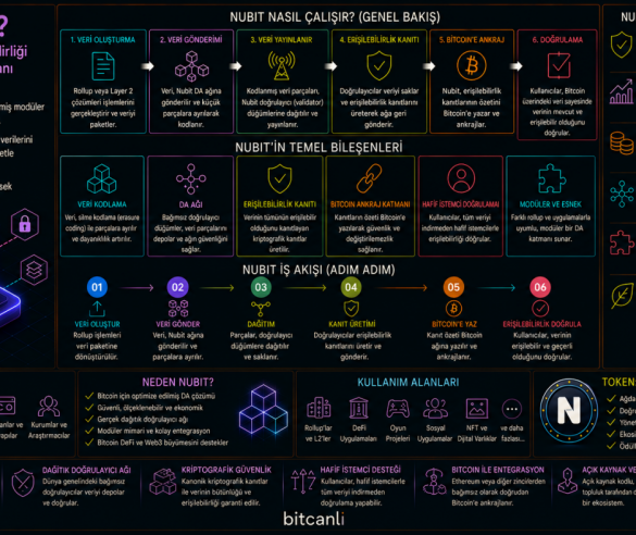 Nubit Nedir? Bitcoin İçin Veri Erişilebilirliği (Data Availability) Katmanı Nasıl Çalışır?